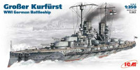 ICM S.002 Гроссер Курфюрст, германский линейный корабрь І Мировой войны 1/350
