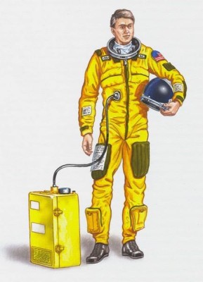 Plus model AL4002 Pilot U-2 / Pilot U-2 1:48