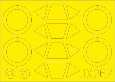 Eduard JX262 Mask 1/32 PT-17 / N2S-3 (ICM)