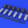 Eduard 648190 Набор дополнений для M 117 bomb w/airbrake (648190) 1/48
