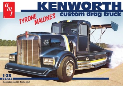 AMT 1157 Bandag Bandit Kenworth Drag Truck. 1/25