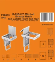 CMK P48015 B-25B/C/D Mitchell Entr. Hatch & Ladder 1/48