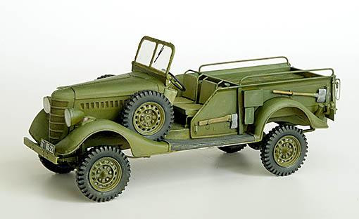 Plus model 247 Gaz 61 - 417 Gun Tractor 1:35