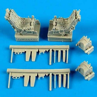 QuickBoost QB48488 Su-27UB ejection seats with safety belts 1/48
