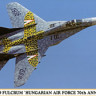 Hasegawa 02062 Mig-29 Fulcrum "Hungarian Air Force the 70th Anniversary" 1/72