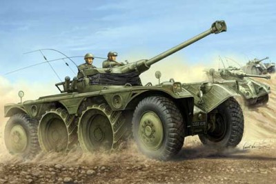 Hobby Boss 82490 French EBR-11 Wheeled Reconnaissance Vehicle 1/35