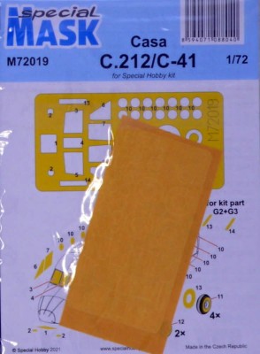 Special Hobby M72019 Mask for Casa C.212/C-41 (SP.HOBBY) 1/72