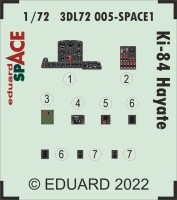 Eduard 3DL72005 Ki-84 Hayate SPACE (ARMA H.) 1/72