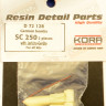 Kora Model D72128 German bombs SC 250 w/ Jericho-Ger?¤te (2 pcs) 1/72