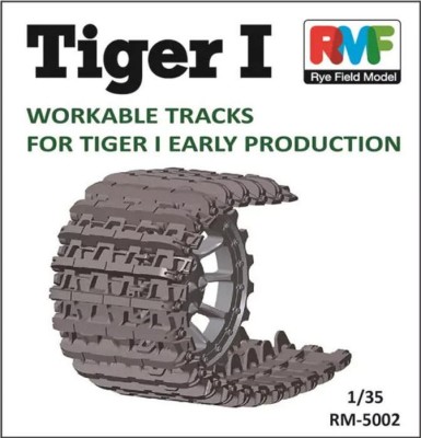 RFM 5002U Рабочие траки для ранней версии немецкого танка Tiger I 1/35