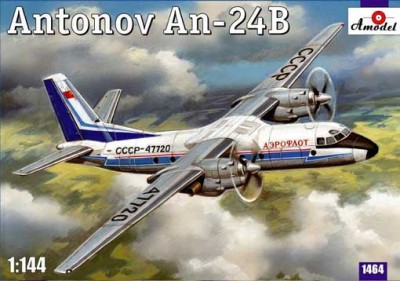 Amodel 1464 Ан-24Б Аэрофлот
