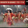 Strelets STR23072 British Infantry in Advance 1701-1714 for Spanish Succession War (Marlburia) 1/72