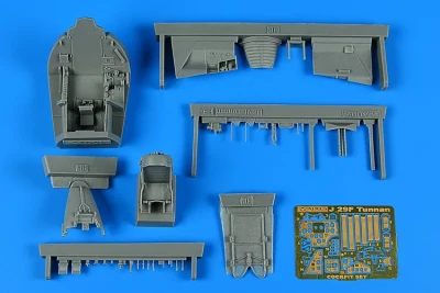 Aires 4880 Saab J 29 Tunnan Cockpit Set (Hobbyb) 1/48