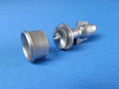 Metallic Details MDR14435 Anronev An-124 Ruslan Engines (3D-Printed) (designed to be used with Revell kits) 1/144