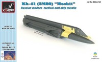 Armory ARACA7250 Kh-41 (3M80) "Moskit" (SSN-22 "Sunburn") tactical anti-ship guided missile for Sukhoi Su-27, Sukhoi Su-32FN, Sukhoi Su-27K(Sukhoi Su-33) 1/72