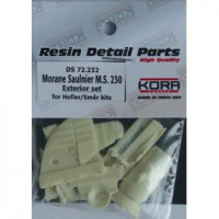 Kora Model DS72232 M.S. 230 - Exterior set (HELL/SMER) 1/72