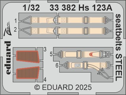 Eduard BIG33170 Hs 123A (ICM) 1/32