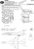 New Ware M1351 Mask MiG-21F-13 ADVANCED (EDU) 1/48