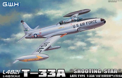 Great Wall Hobby L4821 Американский истребитель Т-33А &quot;Падающая звезда 1/48
