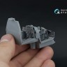 Quinta Studio QDS-48571 AH-64A (Hasegawa) (малая версия) 3D Декаль интерьера кабины 1/48