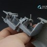 Quinta Studio QDS-48571 AH-64A (Hasegawa) (малая версия) 3D Декаль интерьера кабины 1/48