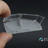 Quinta Studio QDS-48571 AH-64A (Hasegawa) (малая версия) 3D Декаль интерьера кабины 1/48