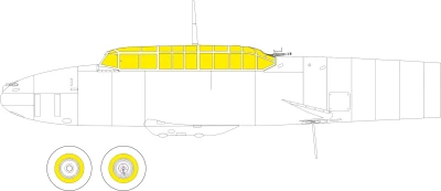 Eduard CX644 Mask Bf 110G-2 (EDU) 1/72