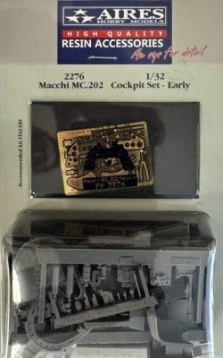 Aires 2276 Macchi MC.202 cockpit set - early (ITAL) 1/32