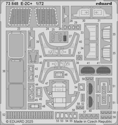 Eduard 73848 SET E-2C+ (HELL) 1/72