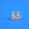 CMK Q72227 Fouga Magister Seats (2 pcs. ) 1/72
