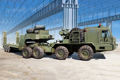 Trumpeter 01086 Тягач БАЗ-6403 + ЧМЗАП-9990-071 1/35