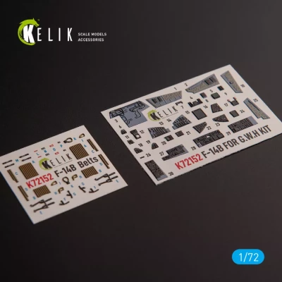Reskit K72152 F-14B - interior 3D (GWH) 1/72
