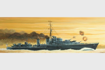 Trumpeter 05757 Эсминец HMS F75 &quot;Эскимо&quot; 1941 г. 1/700