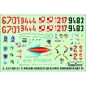 Model Maker Decals D72152 Mikoyan MiG-21 in Polish service exclusive edition part III 1/72