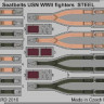 Eduard 32884 Seatbelts USN WWII fighters STEEL 1/32
