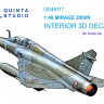 Quinta studio QD48117 Mirage 2000N (Kinetic) 1/48