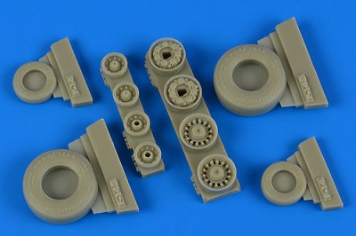 Wheelliant 148019 F-14B/D Tomcat weighted wheels (TAM) 1/48