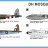 Mark 1 Models MKM-144.125 DH Mosquito FB.VI 'Commonwealth Service' 1/144