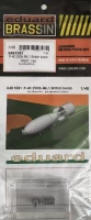 Eduard 6481081 BRASSIN P-40 250lb Mk.1 British bomb (EDU) 1/48