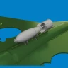 Eduard 6481081 BRASSIN P-40 250lb Mk.1 British bomb (EDU) 1/48