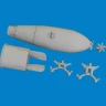 Eduard 6481081 BRASSIN P-40 250lb Mk.1 British bomb (EDU) 1/48