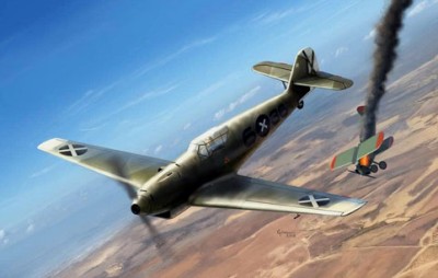 Dora Wings 72011 Messershmitt Bf.109 A/B Legion Condor 1/72