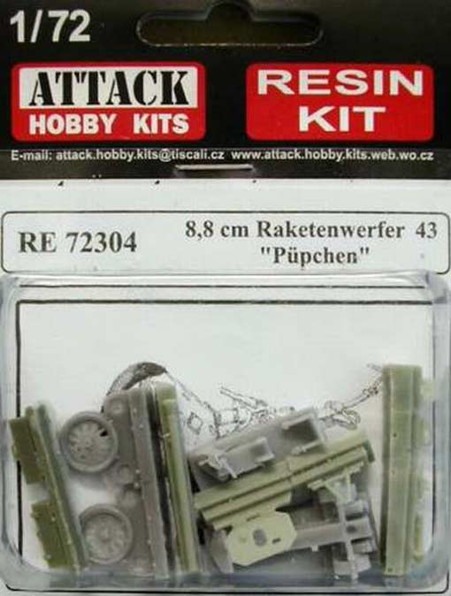 Attack Hobby RE72304 8,8 cm Raketenwerfer 43 "PALpchen" Wheel 1/72