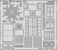 Eduard 72756 SET TBF-1C exterior (HOBBYB) 1/72
