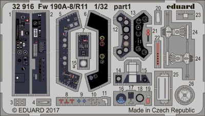 Eduard 32916 Fw 190A-8/R11 1/32