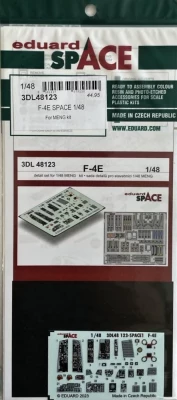 Eduard 3DL48123 F-4E SPACE (MENG) 1/48
