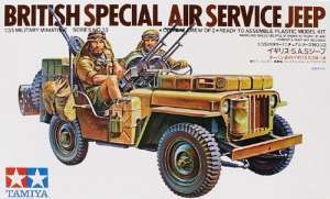 Tamiya 35033 Джип спецназа SAS Африка 1/35