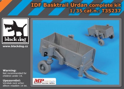 Black Dog BDT35237 Soviet ISU-152 accessories set (designed to be used with Zvezda kits) 1/35
