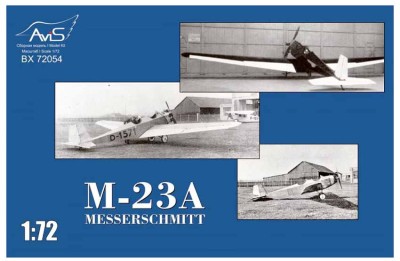 Avis BX72054 Messerschmitt M.23A 1/72
