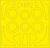 Eduard EX692 Mask 1/48 FJ-2 (KITTYH)